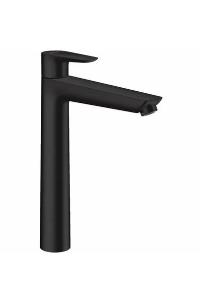 Vivis TALIS E 240 baterie de chiuvetă cu ventil de scurgere, negru mat