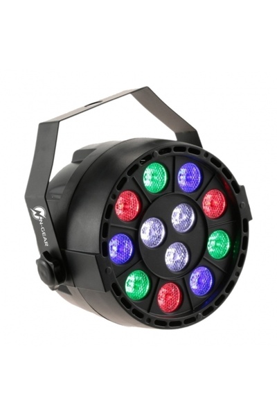 OEM Φωτορυθμικό με 12 λάμπες LED 12x1W 3x λευκές, κόκκινες, μπλε, πράσινες 10...