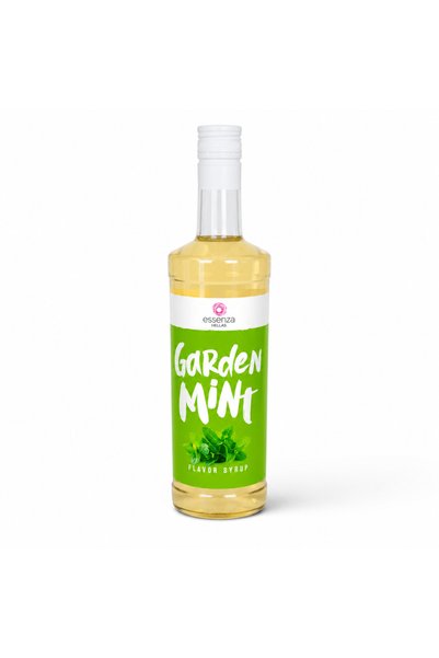 Essenza اسينزا سيروب نعناع 1 لتر - Garden Mint Syrup شراب النعناع للمشروبات