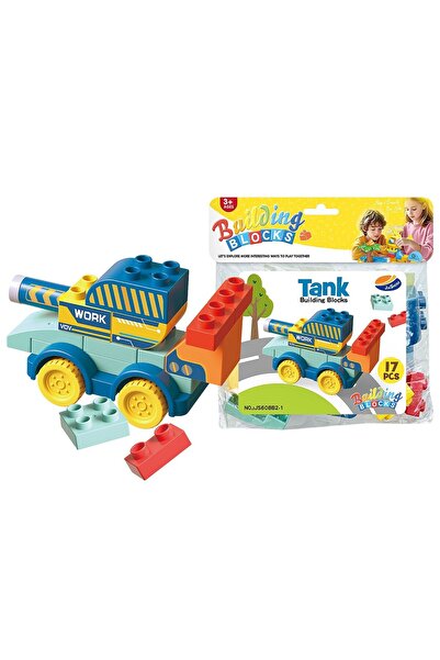 OEM Τουβλάκια τανκ 17 τεμ. 3+ ετών 22x19 εκ. ToyMarkt 95454 - 1 τεμάχιο