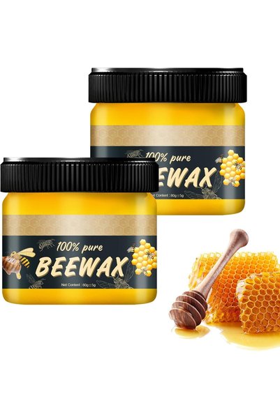 Generic ملمع أثاث من شمع العسل ومكيف للخشب، منظف ومُلمع خشب مقاوم للماء ومضاد...