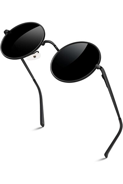 Generic Polarized Sunglasses UV400 Protection Small Round for Women Men