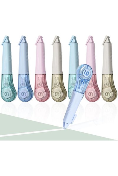 Generic 8Pcs Aesthetic Correction Tape, White Out Pens for Instant Correction...