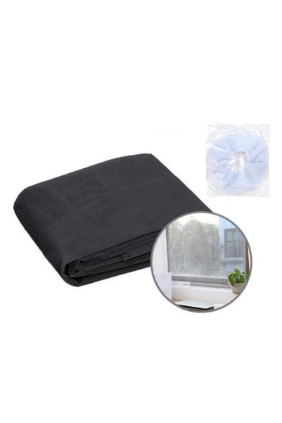 OEM Σίτα κουνουπιέρα παραθύρου μαύρη 150x200 εκ. 3280162