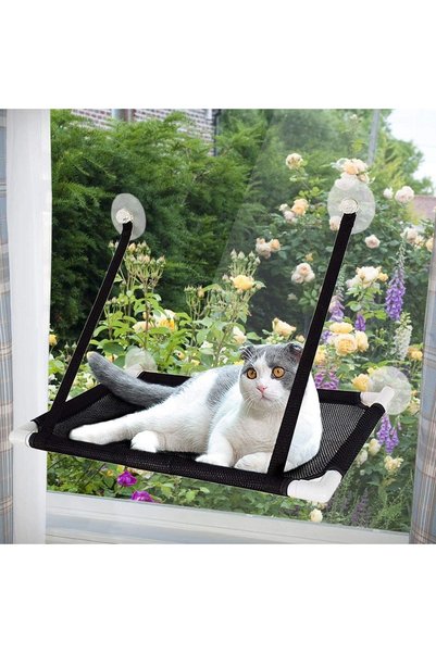 Noonedibs Scaune la fereastră pentru pisici, accesorii pentru pisici, scaun l...