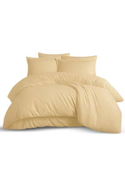 Generic مفرش فندقي فاخر VIP قطن 100% (Beige, 120x200)