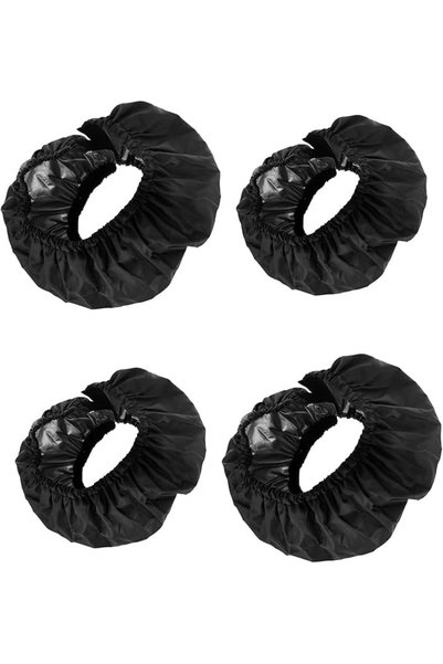 ALMEKAQUZ 4PCS Baby Wheel Covers-Universal Stroller Wheel Protectors Waterpro...