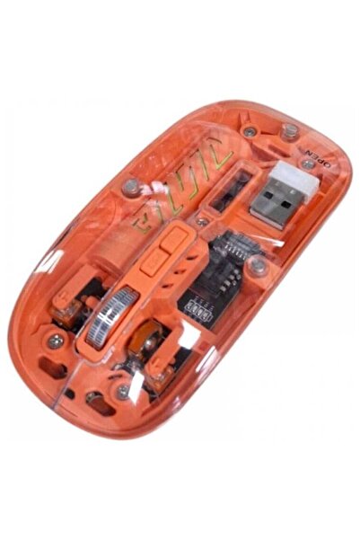 OEM Ασύρματο Bluetooth ποντίκι πορτοκαλί Aoas W08