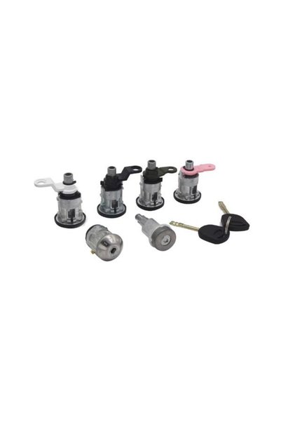 TOPAUTOCHEI Set complet de balamale de ușă și solenoid de pornire Topautochei...