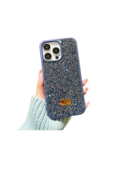 Apple Προστατευτική θήκη για iPhone 13 Pro Max με γκλίτερ σε μπλε χρώμα