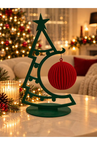 Genel Markalar Masaüstü Yılbaşı Ağacı - Minimalist / Modern Noel Ağacı