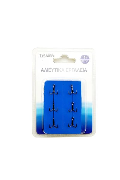 OEM Σαλαγκιές ψαρέματος 16# - σετ 6 τεμαχίων (11x6x5mm) - 38637 Tpster