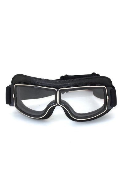 Choice Black transparent Motorcycle Glasses Windproof Motorcycle Helmet Glass...