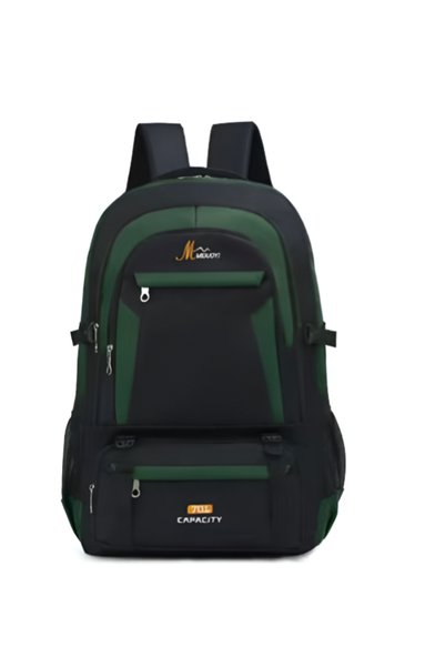 OEM Σακίδιο πλάτης με πολλαπλές θήκες 62×42×22 εκ. 1081 μαύρο/Πράσινο