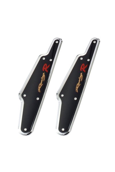 Choice black A Pair of Car Wiper Boosters ABS Red and Black Color Scheme Wipe...