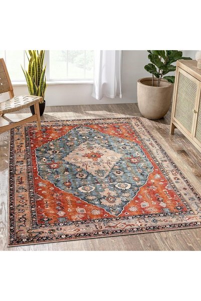 Generic Area Rugs,140 * 200cm Washable Rug, Non-Slip, Rugs for Living Room&Ki...