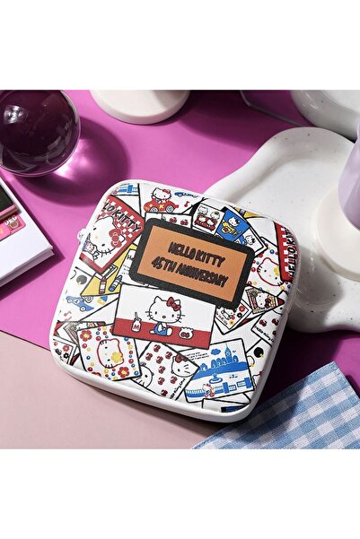 Choice XFB-45ZN Hello Kitty Mini Square Portable Zippered Storage Bag, Cartoo...