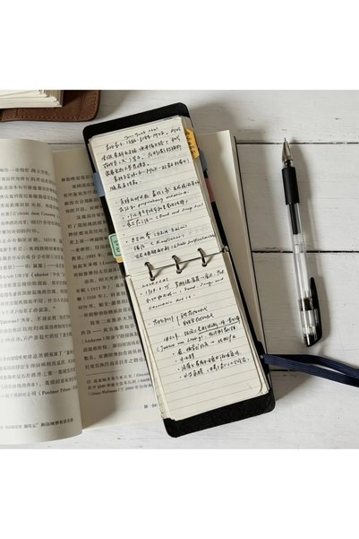 Choice Line inner 3 Holes Binding Loose Leaf Notebook with 40Sheets Blank/Lin...