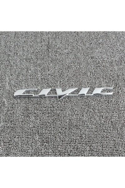 Choice ملصقات شعار السيارة الفضية CIVIC VTEC IVTEC ملصق معدني للسيارة إكسسوار...