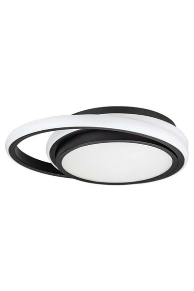 V-TAC PLAFONIERA LED 24W 3IN1 - NEGRU