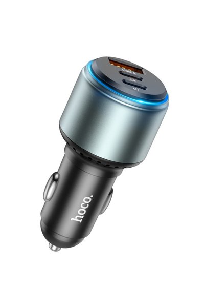 Hoco Φορτιστής αυτοκινήτου 95W με USB-A και διπλή θύρα Type-C NZ9 Galloper