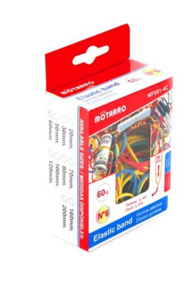 OEM Λαστιχάκια πολύχρωμα 60g Motarro MF001-4C