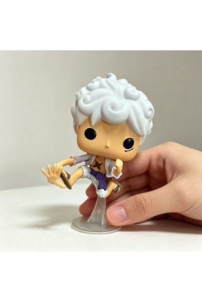 Funko with opp-1 One‑Piece Luffy Gear 5 Vinyl Action Figure Anime Character C...