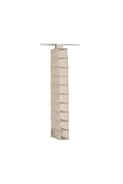 zeller Organizator suspendat pentru dulap, 10 compartimente, material textil ...