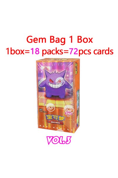 Choice صندوق VOL.3-1 أصلي لبطاقات بوكيمون PTCG Gempack، حقيبة تداول وصندوق جي...