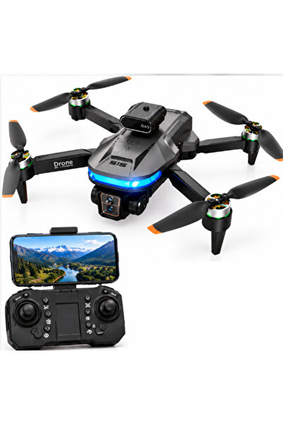 Mihai Dronă pliabilă S15 Pro cu cameră HD, evitare obstacole, poziționare opt...