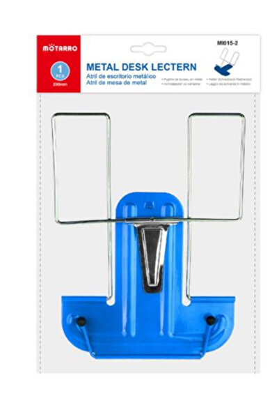 OEM Βιβλιοστάτης μεταλλικός γραφείου 230mm Motarro MI015-2