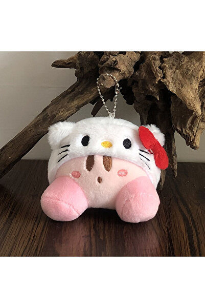 BANDAI 1 Cartoon Star Kirby Soft Plush Doll Kawaii Kitten Decoration Props Ki...