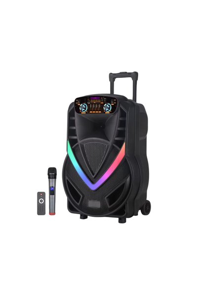 OEM Φορητό ηχείο Bluetooth NDR-V12 Karaoke 1200W με RGB