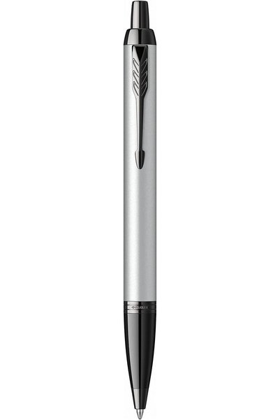 Parker قلم رولربول من نوع إيم |   رمادي مات مع حواف سوداء |   قلم برأس دقيق م...