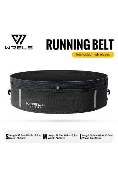 Choice حزام خصر رياضي مرن للرجال والنساء من M Black WRELS، حقيبة خصر رياضية ن...