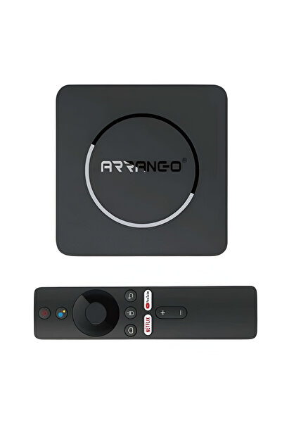 OEM Smart TV Box ανάλυσης Full HD 8K 2GB/16GB με Wi-Fi/HDMI Arrango AC61126