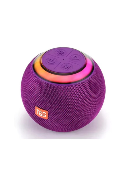 OEM Mini φορητό ασύρματο ηχείο Bluetooth - Wireless Speaker TG-683 σε μωβ χρώμα