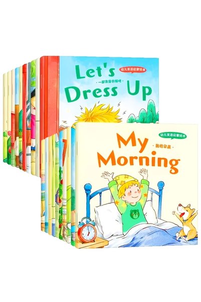 Choice 20 قطعة - مجموعة واحدة 20 Books Kids English Picture Books، كتاب صور ل...