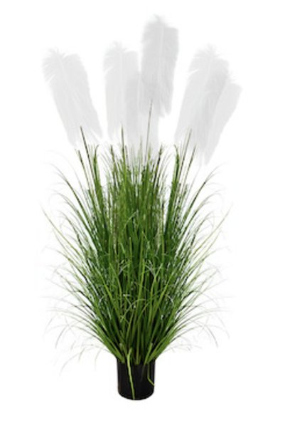 OEM Τεχνητό διακοσμητικό Pampas Grass με γλάστρα 180 εκ. 88128