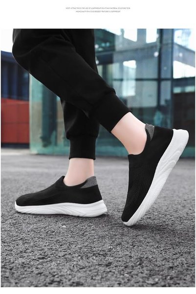 Generic Women's Nordic Walking Shoes Slip-On Running Sneakers, Lightweight Br...