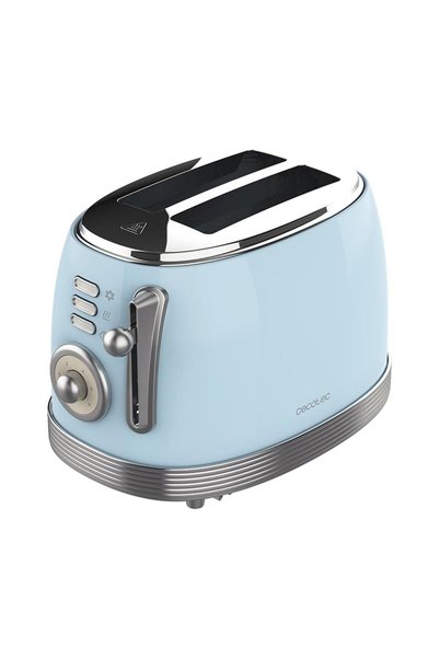 OEM Cecotec Toast and Taste 800 Vintage Light Blue 03208 φρυγανιέρα σε μπλε χ...