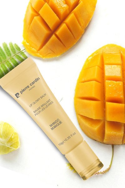 Pierre Cardin Lip Glowy Balm - Glossy Lip Balm - Mango Mangue - 10 Gr