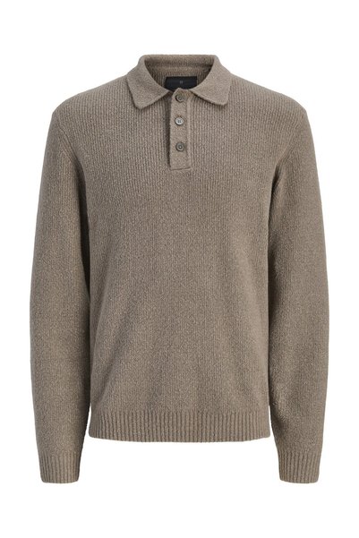 Jack & Jones JPRBLAWESLEY ПЛЕТЕНО ПОЛО С ДЪЛЪГ РЪКАВ BF LN