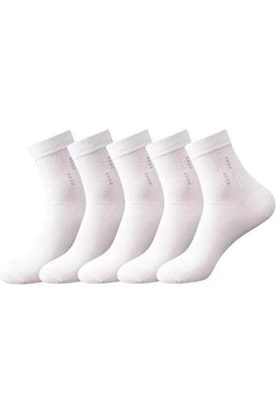 GENERAL Infino ™   5 Pairs of Men's 100% Cotton Socks: Mid-Calf, Formal, Mois...