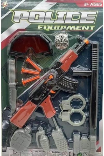 OEM Παιδικό σετ αστυνομικού Police Equipment με όπλο και αξεσουάρ 777-4