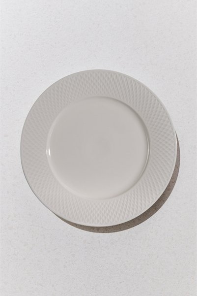 Paşabahçe Eclat Porselen Yemek Tabağı Krem