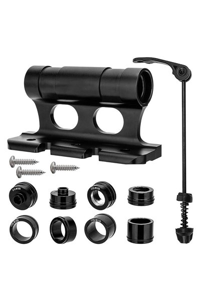 Choice black Aluminum Alloy Bicycle Fork Mount, Quick Release Bike Fork Block...