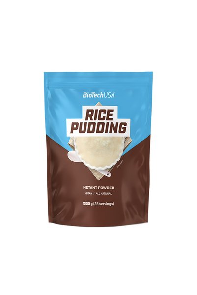 BiotechUSA BIOTECH USA Rice Pudding - Budincă de Orez Proteică, Fără Aromă, 1 kg