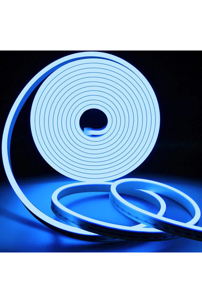 OEM Εύκαμπτη νέον ταινία LED 5m μπλε 12V IP65 Arrango AR60382