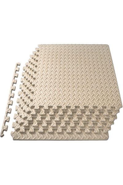 Generic Gym Floor Mat, High-Density EVA Foam Puzzle Gym Mat, Interlocking Foa...